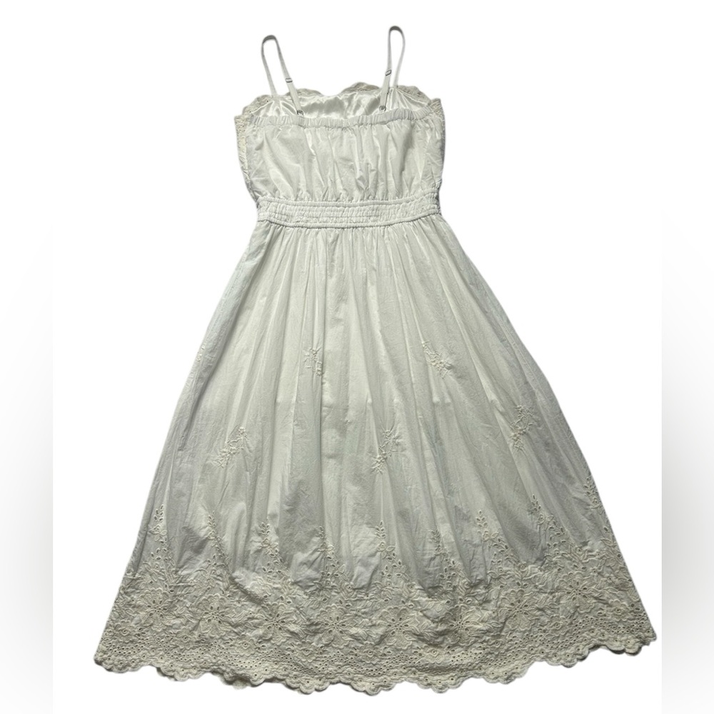 AXES FEMME Women’s Embroidered Camisole Waist Ribbon Dress Size: M - Picture 7 of 10